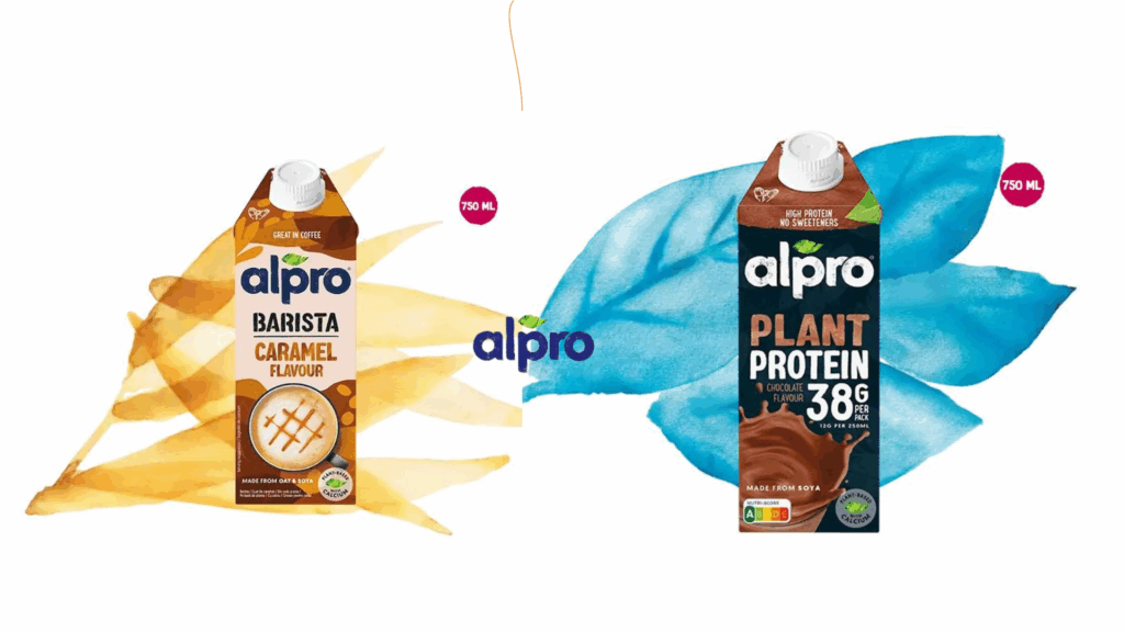 alpro karmel i czekolada
